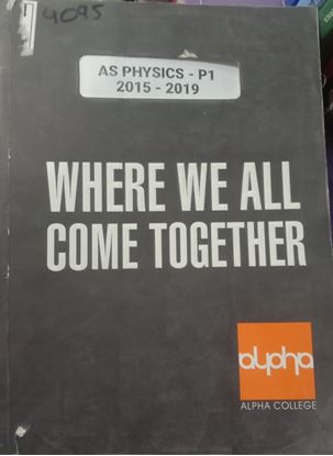 Picture of Where We All Come Together (As Physics-P1) (2015-2019)